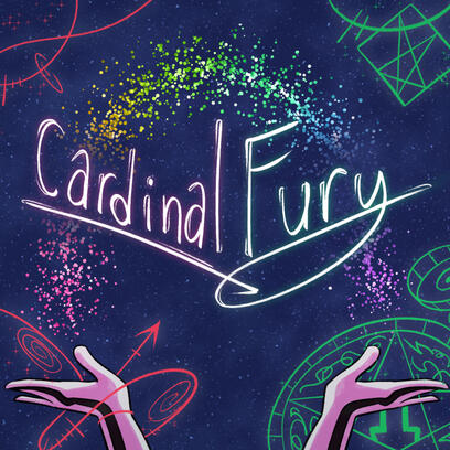 A square cover for my main story, Cardinal Fury.